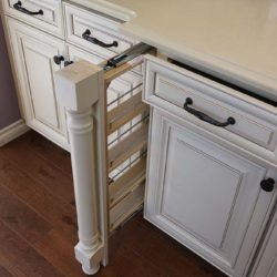 San Antonio Kitchen Cabinet Filler Pull Out Space Solution