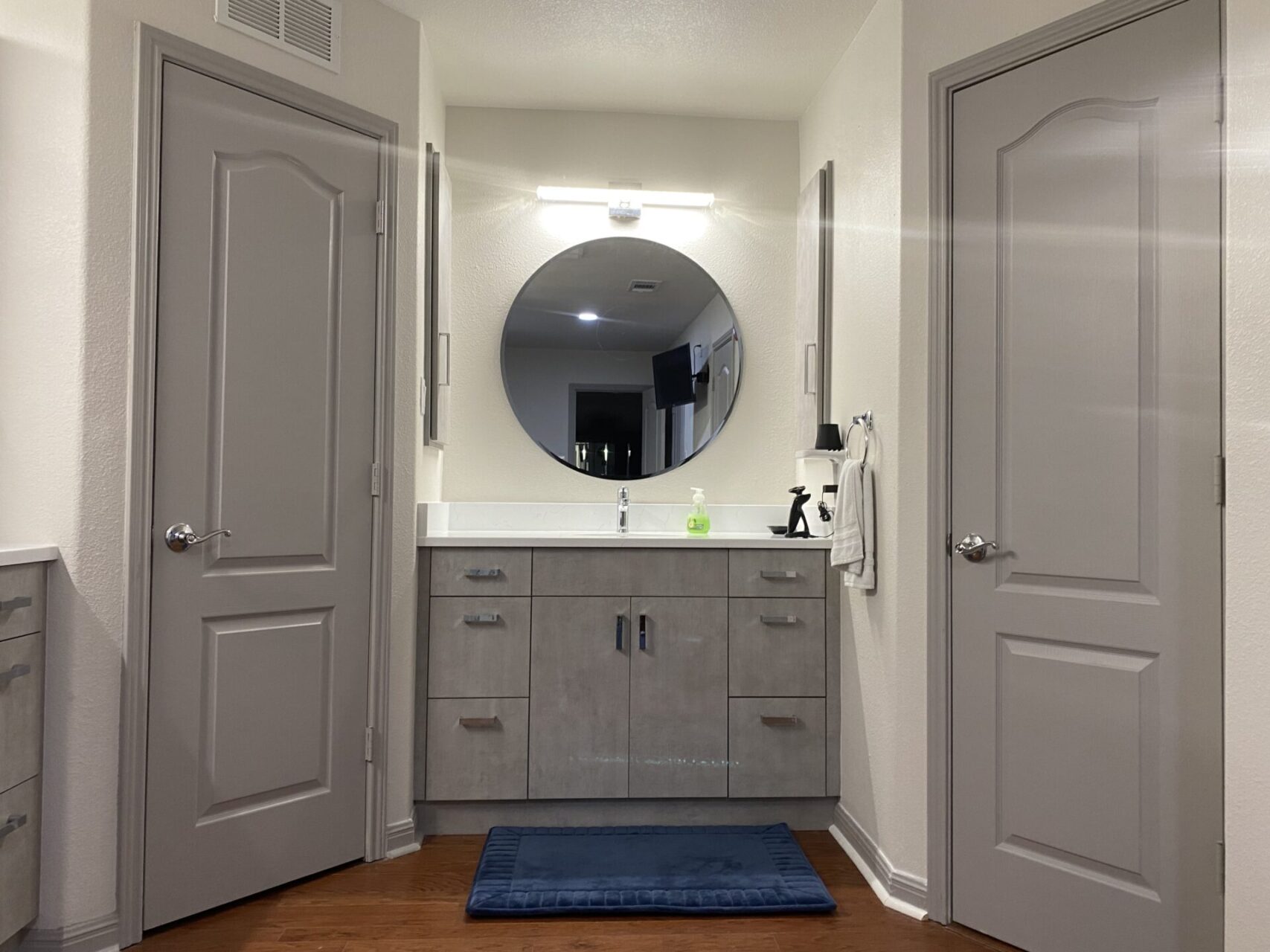 bathroom remodeling flat panel cabinets