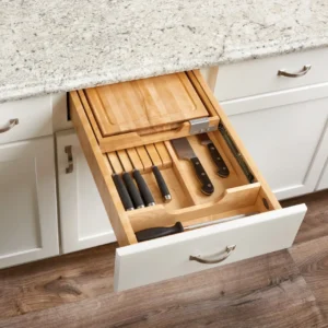 Combination Knife Holder_Cutting Board Drawer