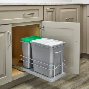 Wire Undersink Pullout Waste Container