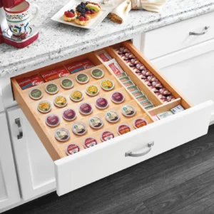 Wood K-Cup Drawer Insert