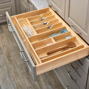 Wood Utensil Tray Insert