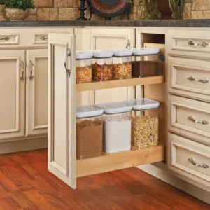 Base Cabinet Pullout with OXO Containers