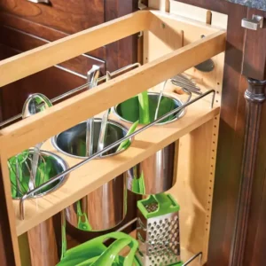 Base Cabinet Pullout with Utensil Bins