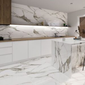 Calacatta Fantasy Topo | New Generation Kitchen & Bath | San Antonio, TX