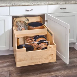 Wood Cookware Organizer