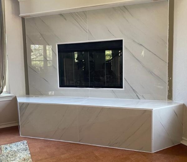 san antonio fireplace remodeling project