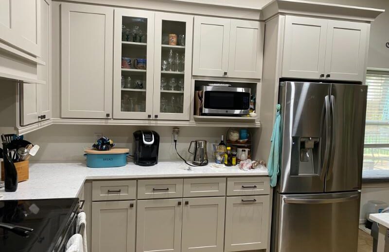 traditional kitchen cabinet remodeling project san antonio, tx