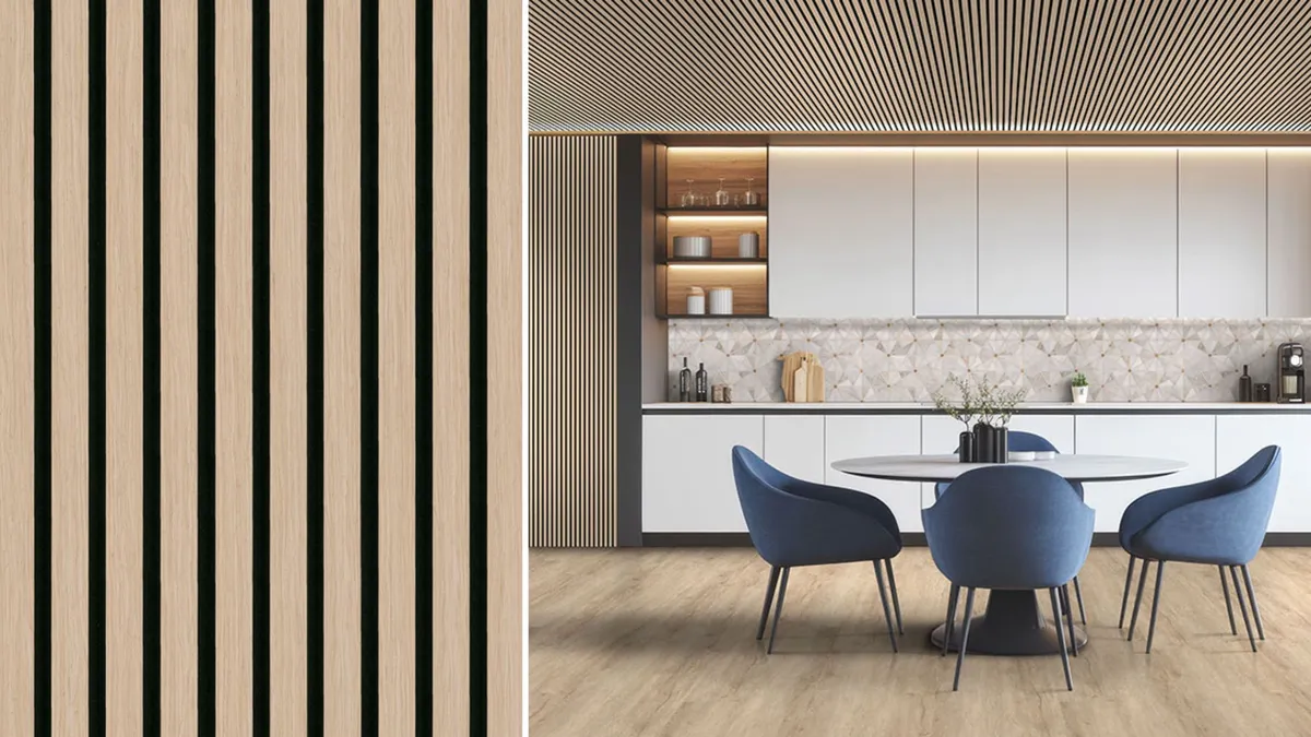san antonio wood slat tile pieces wall covering