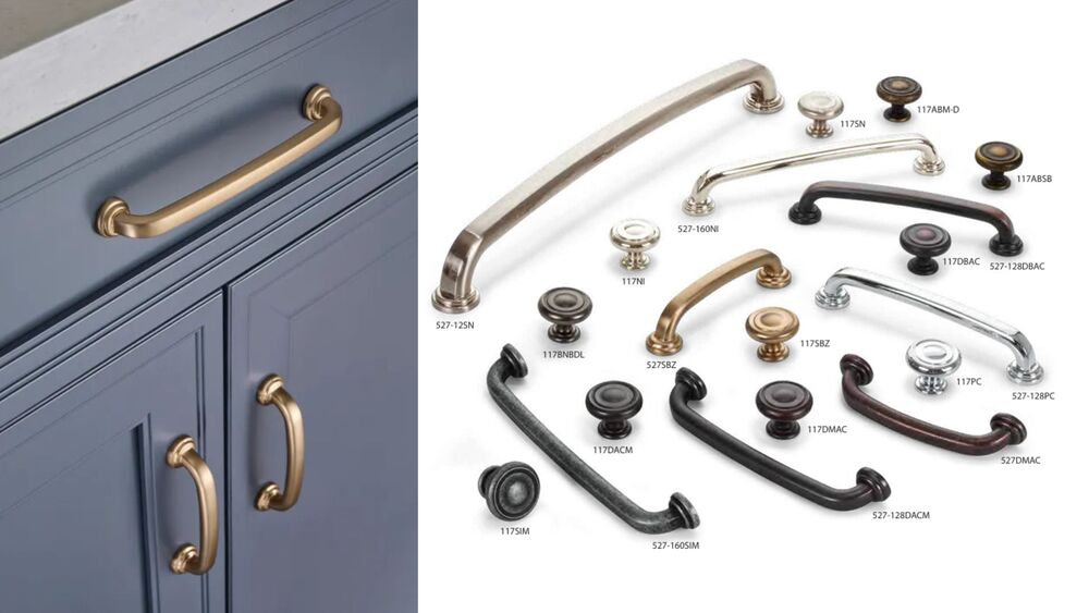 cabinet handles and hardware for kitchen and bathroom remodeling projects in San Antonio, TX