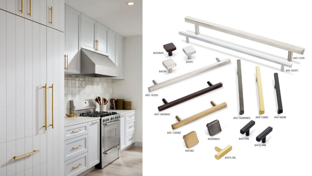 cabinet handles and hardware for kitchen and bathroom remodeling projects in San Antonio, TX