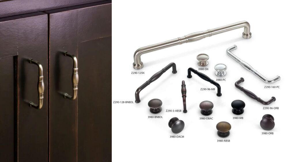 cabinet handles and hardware for kitchen and bathroom remodeling projects in San Antonio, TX