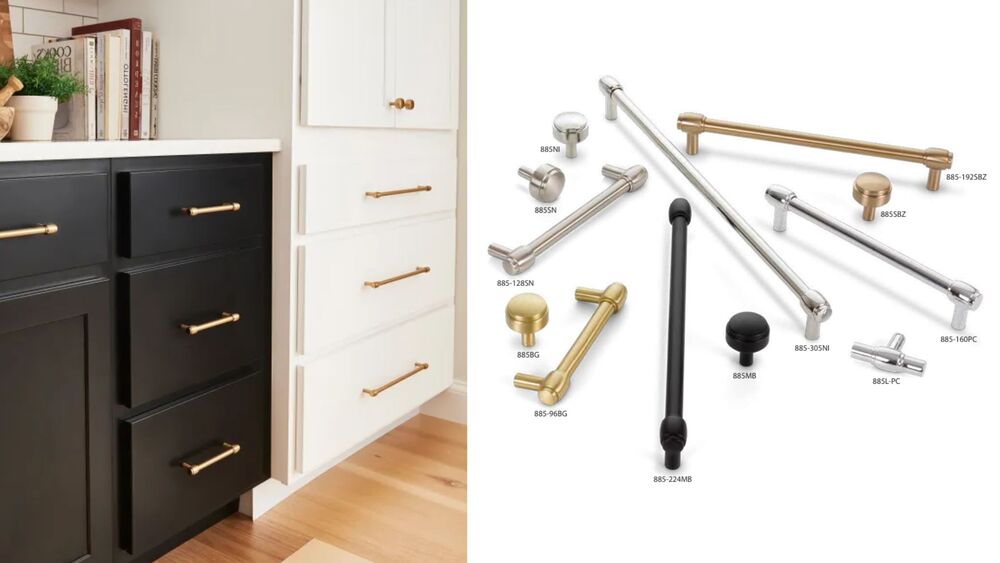 cabinet handles and hardware for kitchen and bathroom remodeling projects in San Antonio, TX