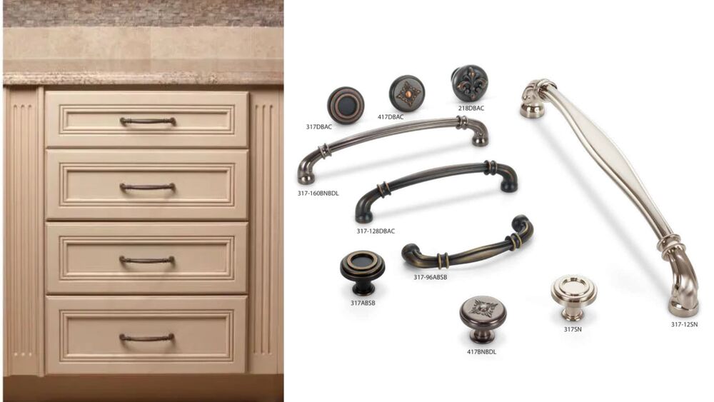 cabinet handles and hardware for kitchen and bathroom remodeling projects in San Antonio, TX