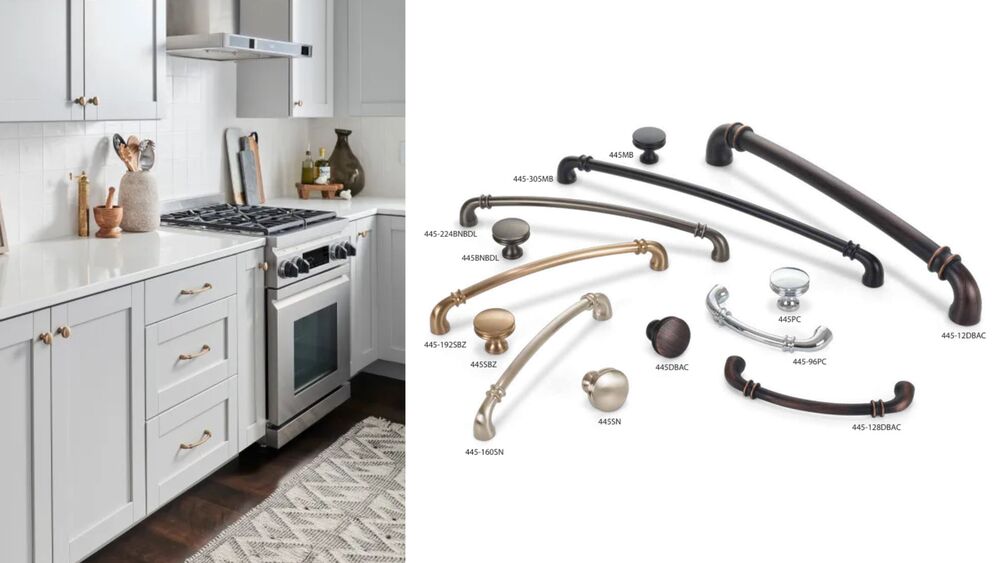 cabinet handles and hardware for kitchen and bathroom remodeling projects in San Antonio, TX