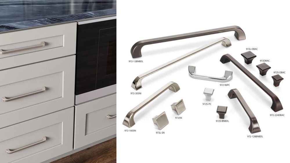 cabinet handles and hardware for kitchen and bathroom remodeling projects in San Antonio, TX