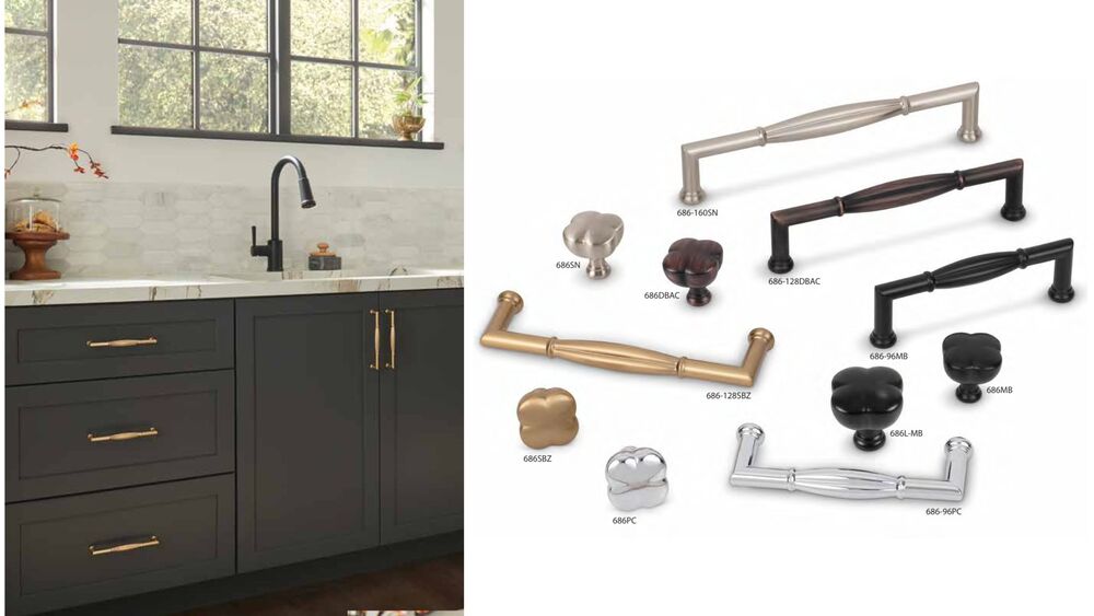 cabinet handles and hardware for kitchen and bathroom remodeling projects in San Antonio, TX