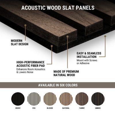 wood slat wall pieces for kitchen and bathroom remodeling projects