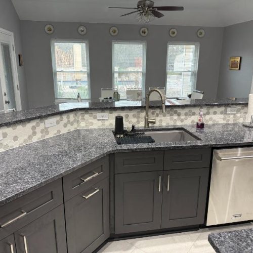 Cute Gray Kitchen | New Generation Kitchen & Bath | San Antonio, TX