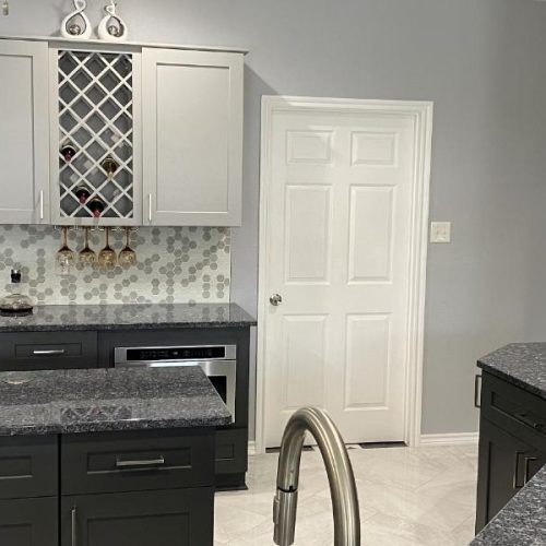 Cute Gray Kitchen | New Generation Kitchen & Bath | San Antonio, TX