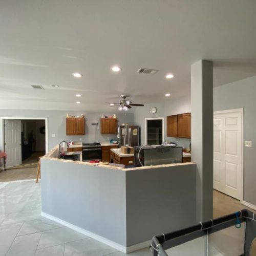 Cute Gray Kitchen | New Generation Kitchen & Bath | San Antonio, TX