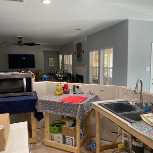 Cute Gray Kitchen | New Generation Kitchen & Bath | San Antonio, TX