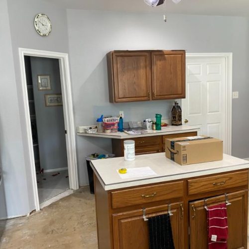Cute Gray Kitchen | New Generation Kitchen & Bath | San Antonio, TX