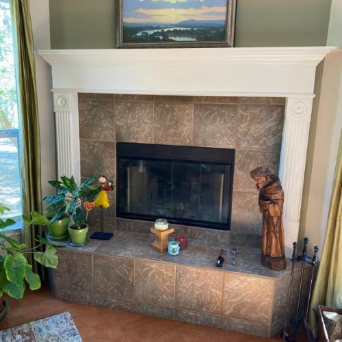 san antonio fireplace remodeling project