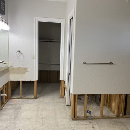 san antonio shower upgrade and custom vanity cabinets bathroom remodeling