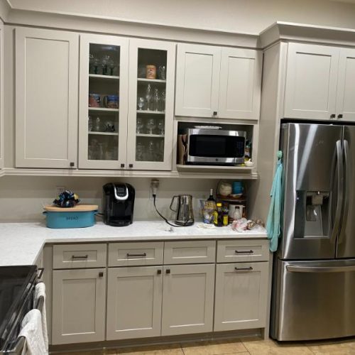 traditional kitchen cabinet remodeling project san antonio, tx