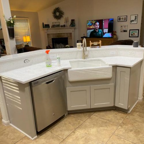 traditional kitchen cabinet remodeling project san antonio, tx